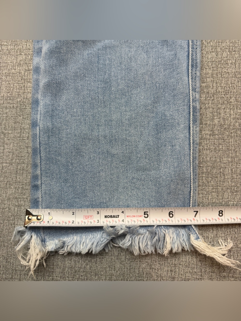 Flying Monkey Mid Rise Cropped Straight Jeans - Picture 8 of 12